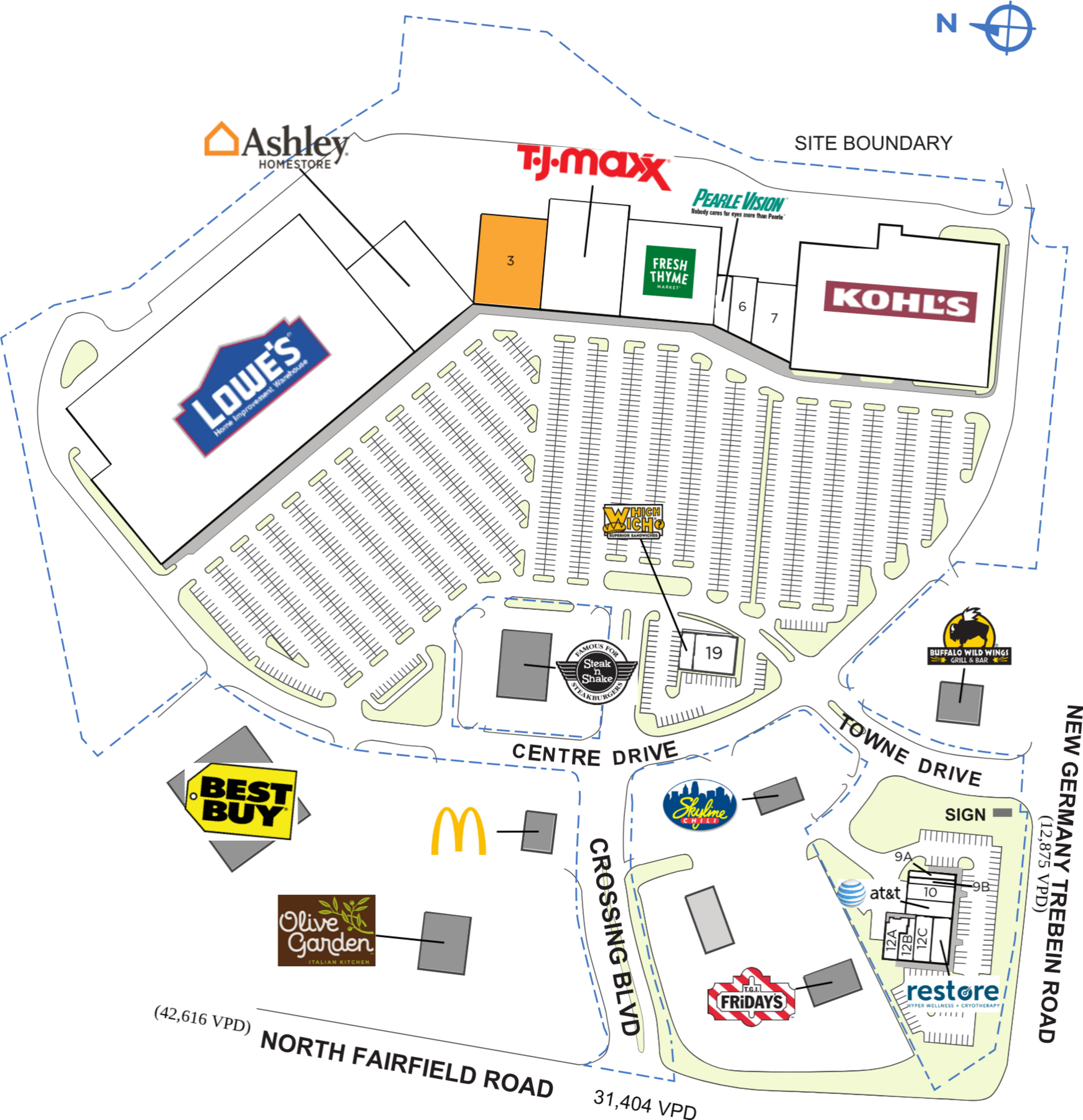 Retail Space for Lease in Beavercreek, OH PECO
