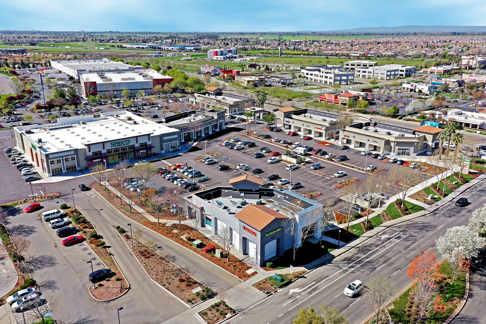 Retail Space for Lease in Sacramento, CA Del Paso Marketplace PECO