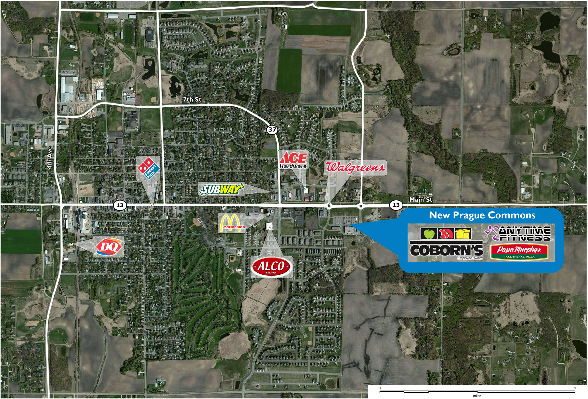 Retail Space for Lease in New Prague, MN New Prague Commons PECO